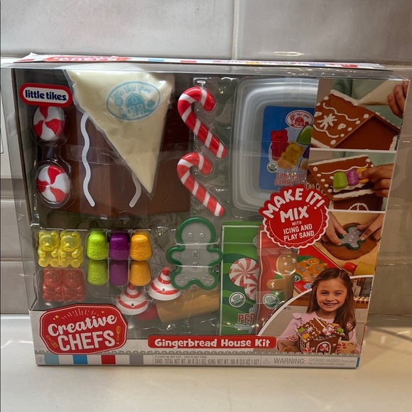 Little Tikes Other - Little Tikes Creative Chefs Gingerbread House Kit